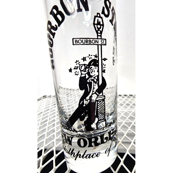 Bourbon Street Birthplace of Jazz Collectors Shot Glass Excellent Condition - Picture 4 of 4